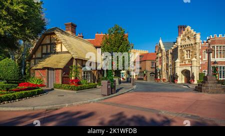 Exposition de Grande-Bretagne à Epcot Center, Orlando, Floride, États-Unis. Banque D'Images