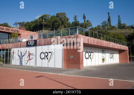 C7 Musée du football à Funchal Madère Banque D'Images