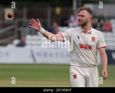 CHELMSFORD ANGLETERRE - SEPTEMBRE 20 : Simon Cook d'Essex pendant LV= CHAMPIONNAT DE COMTÉ - DIVISION UN jour un match de 4 entre CCC d'Essex contre LANC Banque D'Images