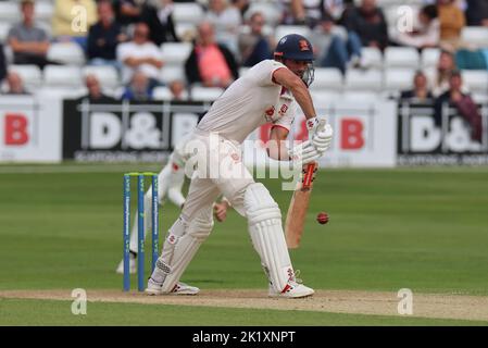 CHELMSFORD ANGLETERRE - SEPTEMBRE 20 : Sir Alastair Cook d'Essex pendant LV= CHAMPIONNAT DE COMTÉ - DIVISION UN jour un match de 4 entre CCC d'Essex encore Banque D'Images