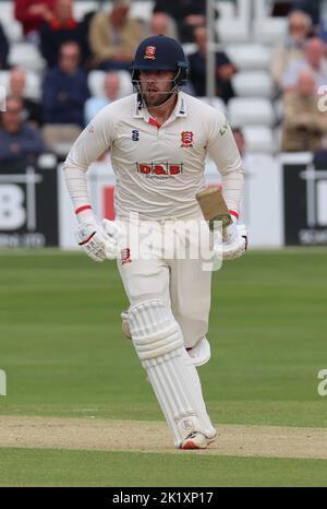 CHELMSFORD ANGLETERRE - SEPTEMBRE 20 : Matt Critchley d'Essex pendant LV= CHAMPIONNAT DE COMTÉ - DIVISION UN jour un match de 4 entre CCC d'Essex contre Banque D'Images