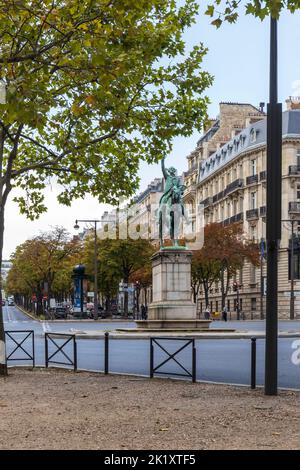 Equestrian statue of George Washington, Avenue dIéna, Paris, France, Europe Banque D'Images