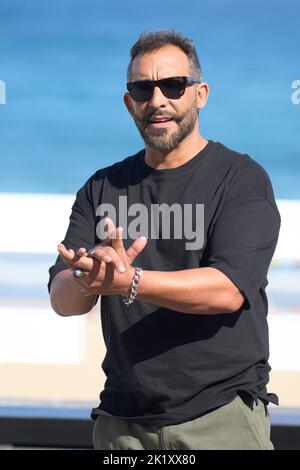 21 septembre 2022, Madrid, Madrid, Espagne: Moreno Borja a assisté à 'la novia gitana' Photocall pendant 70th Festival international du film de San Sebastian au Palais Kursaal sur 21 septembre 2022 à Donostia / San Sebastian, Espagne (image de crédit: © Jack Abuin/ZUMA Press Wire) Banque D'Images