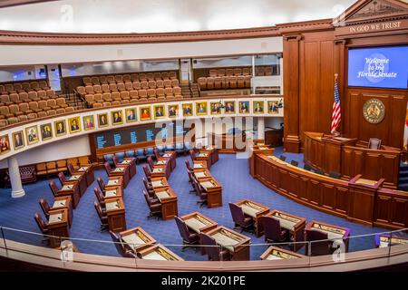 Le centre de l'administration à Tallahassee, Floride Banque D'Images