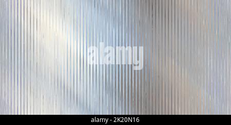 Motif de texture d'arrière-plan vaporwave en feuilles de chrome holographique argentées irisées sans couture. Prismes colorés pastel en arc-en-ciel. ir ondulé Banque D'Images