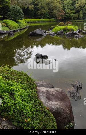 Tochigi Central Park a été conçu par l'architecte paysagiste Kunie Ito qui a également développé le parc Kitanomaru et le parc national Showa Memorial à Tokyo. Le e Banque D'Images