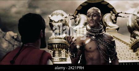 GERARD BUTLER, RODRIGO SANTORO, 300, 2006 Banque D'Images