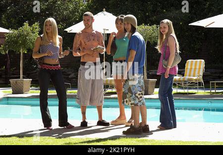 DOMINIQUE SWAIN, JUSTIN TIMBERLAKE, CHRISTOPHER MARQUETTE, Amanda Seyfried, Alpha Dog, 2006 Banque D'Images