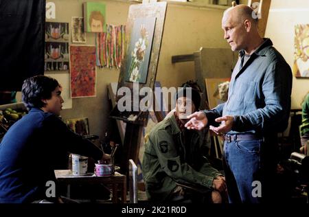 MAX MINGHELLA, SCOOT MCNAIRY, John Malkovich, ART SCHOOL, 2006 CONFIDENTIEL Banque D'Images