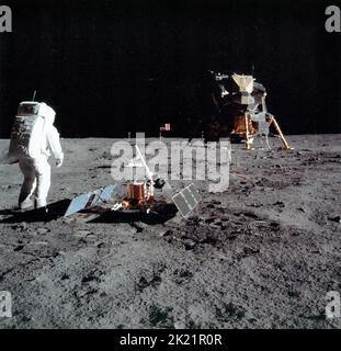 MODULE D'ATTERRISSAGE Buzz Aldrin, APOLLO 11, 1969 : the untold story, 2006 Banque D'Images