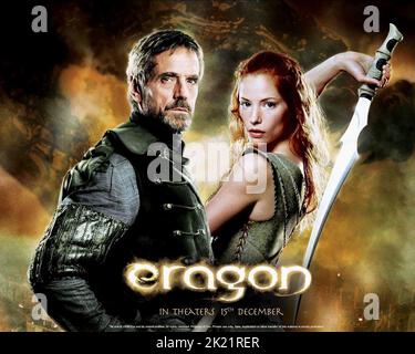 JEREMY FERS, AFFICHE DE SIENNA GULORY, ERAGON, 2006 Banque D'Images