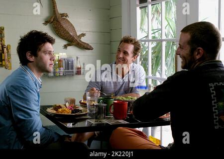 JUSTIN BARTHA, MATTHEW MCCONAUGHEY, BRADLEY COOPER, l'ÉCHEC DE LANCEMENT, 2006 Banque D'Images