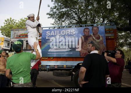 JOHNNY KNOXVILLE DE JACKASS, numéro deux, 2006 Banque D'Images