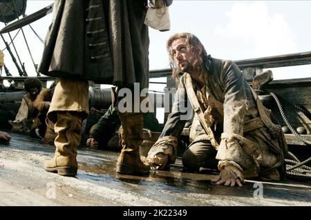 JACK DAVENPORT, PIRATES DES CARAÏBES : COFFRE DE L'HOMME MORT, 2006 Banque D'Images