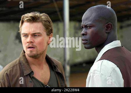 DICAPRIO,HOUNSOU, Blood Diamond, 2006 Banque D'Images