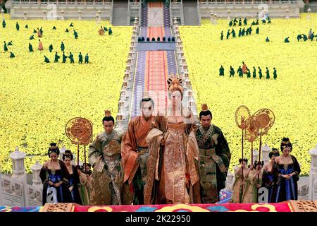 JUNJIE,LIU,LI,YUN-FAT, MALÉDICTION DE LA FLEUR D'OR, 2006 Banque D'Images