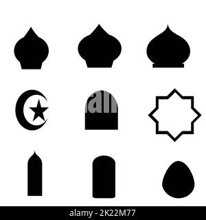 islamic vector design for graphic design Stock Photo