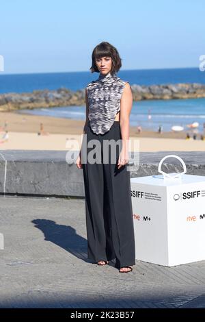 22 septembre 2022, Madrid, Madrid, Espagne: Claudia Salas a assisté à 'la Ruta' Photocall pendant 70th Festival international du film de San Sebastian au Palais Kursaal sur 22 septembre 2022 à Donostia / San Sebastian, Espagne (image de crédit: © Jack Abuin/ZUMA Press Wire) Banque D'Images