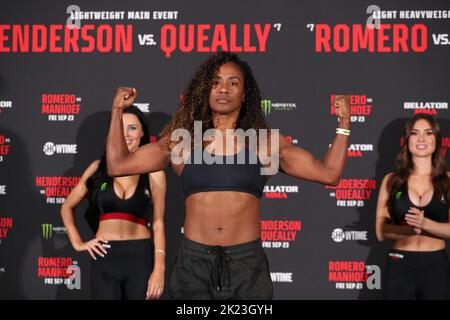 Dublin, Irlande. 22nd septembre 2022. Arivaldo Lima da Silva (19-10) pèse à 135,9 lbs crédit: DC PIX crédit: DaN Cooke/Alamy Live News Banque D'Images