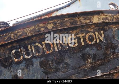 Imperial Chemical Industries, ici Cuddington Boat, construit en 1948 par Yarwood, W J & Sons Ltd, Northwich Banque D'Images
