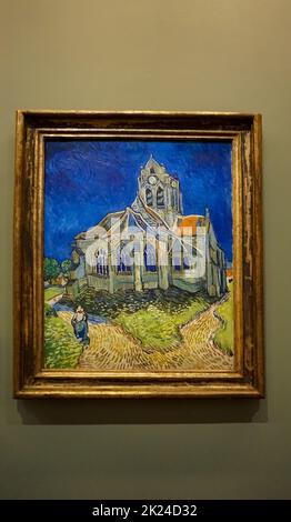 Paris, France - 30 décembre 2021 : peinture de Vincent van Gogh au Musée d'Orsay à Paris, France. Banque D'Images
