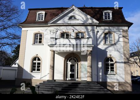 Dürkmalgeschütztes Wohnhaus, Nordrhein-Westfalen, Deutschland, Köln-Rodenkirchen Banque D'Images