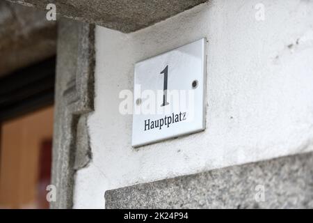 Altes Rathaus auf dem Hauptplatz à Linz, Oberösterreich, Österreich - ancienne mairie sur la place principale de Linz, haute-Autriche, Autriche Banque D'Images