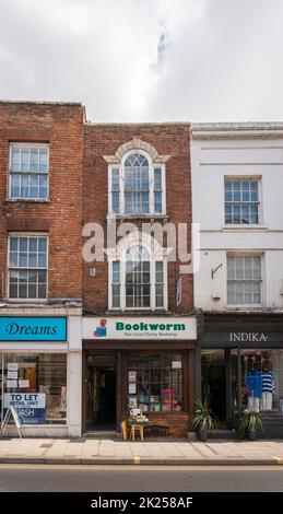 Tewkesbury, Royaume-Uni, mai 2022 - bâtiments anciens dans la ville marchande de Tewkesbury à Gloucestershire, Angleterre, Royaume-Uni Banque D'Images