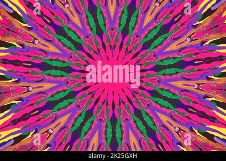 Arrière-plan peint à la main avec arrière-plan texturé peint en couleur Banque D'Images