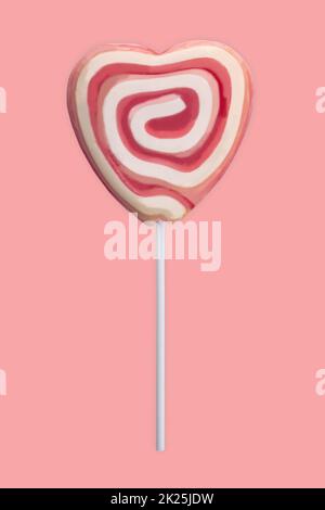 Lollipop de Swirly Banque D'Images