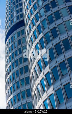 Un gratte-ciel à Munich - Allemagne - BMW Banque D'Images