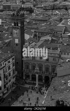 Piazza delle Erbe Banque D'Images