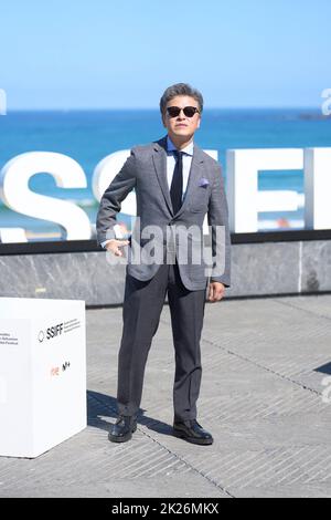 Donostia / San Sebastian, 22 septembre 2022, Espagne, Kwon Hae-hyo a assisté au "Walk Up" Photocall pendant 70th Festival international du film de San Sebastian au Palais Kursaal sur 22 septembre 2022 à Donostia / San Sebastian, Espagne photo par ABACAPRESS.COM Banque D'Images