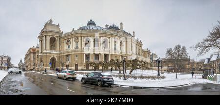 Théâtre d'opéra et de ballet à Odessa, Ukraine Banque D'Images