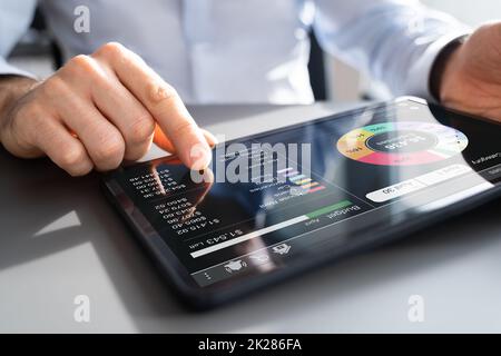 Application Money Planning Budget Tracker Banque D'Images