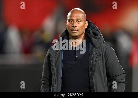 ALMERE - entraîneur du Suriname, entraîneur Aaron Winter pendant le match international amical entre le Suriname et le Nicaragua au stade Yanmar sur 22 septembre 2022 à Almere, pays-Bas. ANP | hauteur néerlandaise | Gerrit van Keulen Banque D'Images