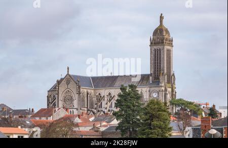 Église Saint-Pierre à Cholet Banque D'Images