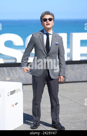 22 septembre 2022, Madrid, Madrid, Espagne: Kwon Hae-hyo a assisté au festival international du film de San Sebastian en 70th au Palais Kursaal sur 22 septembre 2022 à Donostia / San Sebastian, Espagne (image de crédit: © Jack Abuin/ZUMA Press Wire) Banque D'Images