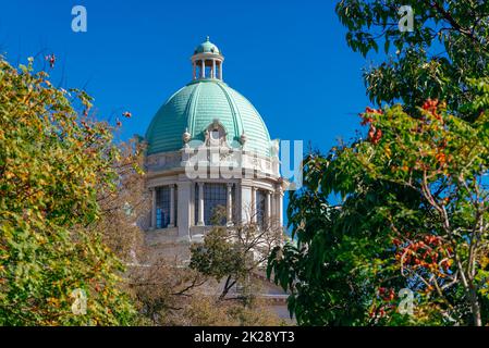 Dôme de l'Assemblée nationale de Serbie à Belgrade Banque D'Images