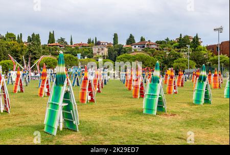 Chaises longues Banque D'Images
