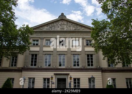 Auditorium classique construit entre 1835 et 1837 sur Wilhelmsplatz. Banque D'Images