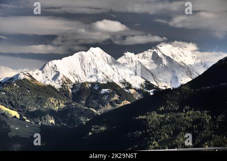 Les alpes en tirol / lienz / GroÃŸglockner Banque D'Images