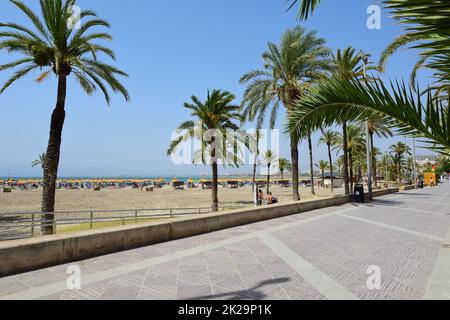 plage à el arenal, palma de majorque, espagne Banque D'Images