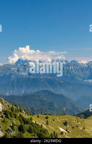 Monte Grappa (Crespano del Grappa), Italie du Nord Banque D'Images