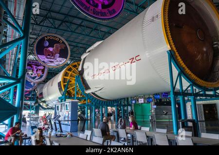 Kennedy Space Center Visitor Complex en Floride. Banque D'Images