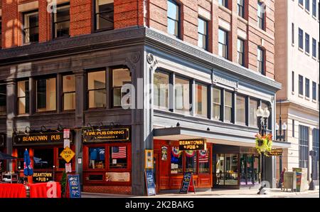 The Beantown Pub à Boston Banque D'Images