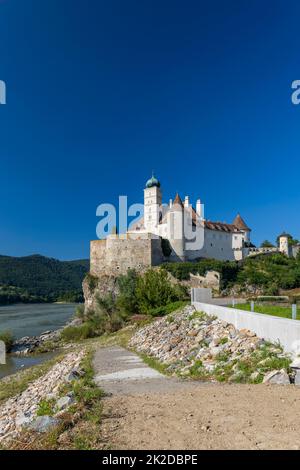 Château de Schonbuhel du XIIe siècle sur le Danube, Basse-Autriche, Autriche Banque D'Images