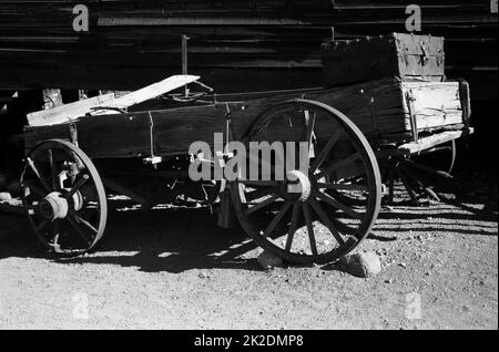 Ancien Wagon Banque D'Images