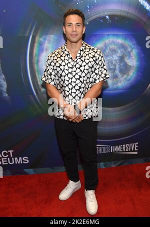 Hollywood, Californie. 22 septembre 2022, Apollo Ohno arrivée à l'Immersive Deepak Chopra: Voyage à soi au phare de l'espace d'art LA sur 22 septembre 2022 à Hollywood, CA. © OConnor/AFF-USA.com Banque D'Images