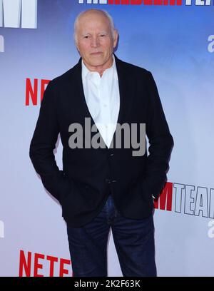 Hollywood, USA. 22nd Sep, 2022. Frank Marshall arrives at The Special Screening of Netflix THE REDEEM TEAM held at The Tudum Theater in Hollywood, CA on Thursday, September 22, 2022 . (Photo By Juan Pablo Rico/Sipa USA) Credit: Sipa USA/Alamy Live News Banque D'Images